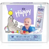 Bella baby Happy Wickelunterlagen 40x60 cm ideal für unterwegs (2x30 Stück)