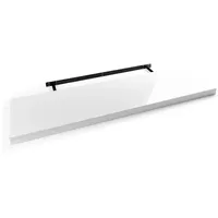 Home4You Wandboard 100 x 23,5 cm Weiß Hochglanz