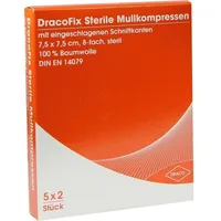 dr. ausbüttel gmbh & co. kg Mullkompressen steril 7,5 x 7,5 cm 10 St.