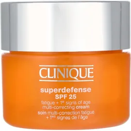 Clinique Superdefense SPF 25 Fatigue + 1st Signs of Age Multi-Correcting Cream combination oily to oily skin 30 ml