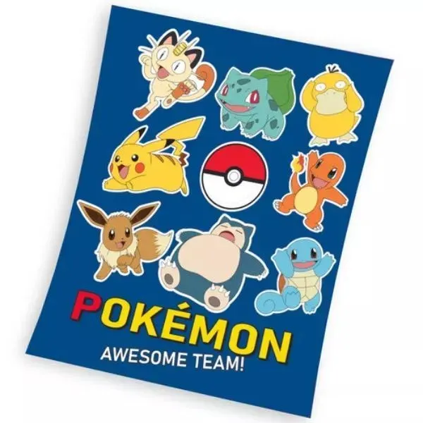 Pokemon: Decke - 130 x 160 cm