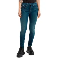 G-Star 3301 Skinny Jeans blau (30/32), Lässig, Baumwolle, Denim