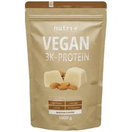 Nutri + Veganes 3K Proteinpulver Marzipan Shake 1000 g