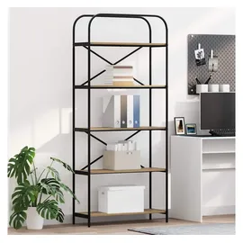 vidaXL Bücherregal 80 x 30 x 183 cm Eiche