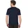 TRIGEMA T-Shirt "TRIGEMA T-Shirt mit Knopfleiste DELUXE Baumwolle", Herren, Gr. 4XL, blau (navy), Single Jersey, 100% Baumwolle, normal, ohne Ausschnitt, Shirts T-Shirt