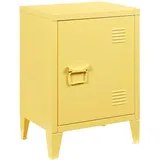 [en.casa] Nachtschrank Inari 57 x 40 x 30 cm Gelb