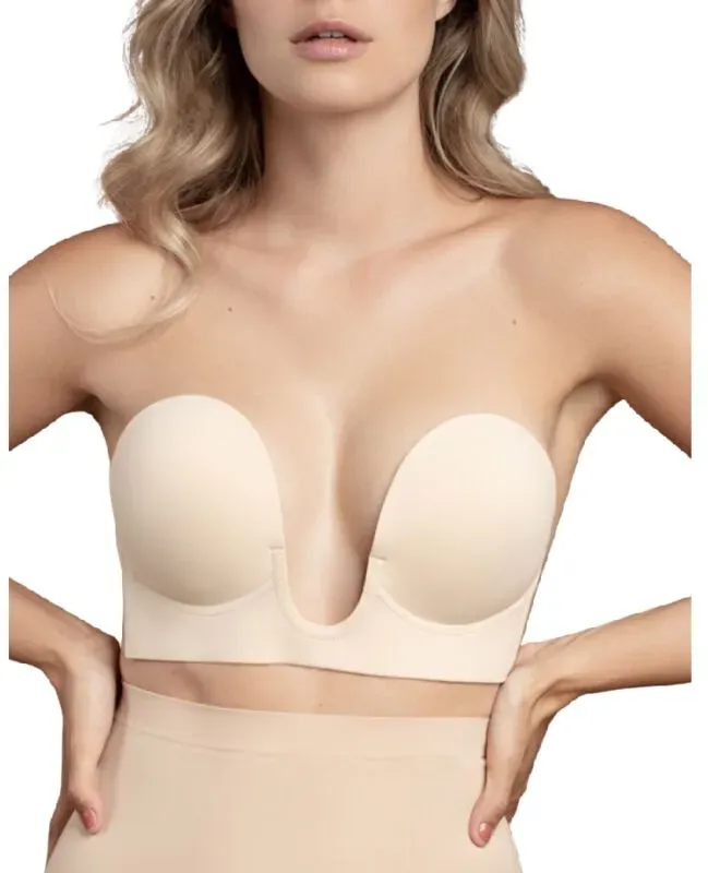 BYE-BRA  BH ohne Träger U-Form - Beige / C