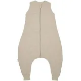 Meyco Baby Ganzjahres-Sleepoverall Musselin pre-washed 2.0 Tog beige, 92