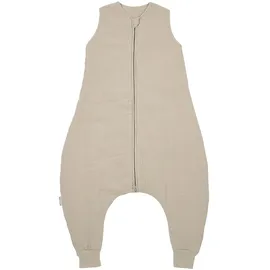 Meyco Baby Ganzjahres-Sleepoverall Musselin pre-washed 2.0 Tog beige, 92