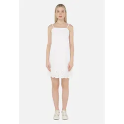 Jerseykleid FRESHLIONS "Ella", Damen, Gr. L, EURO-Größen, weiß, 100% Baumwolle, casual, normal, ohne Ärmel, Kleider, mit atmungsaktiver Eigenschaft