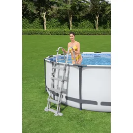 BESTWAY Sicherheitsleiter grau 122 cm