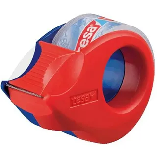Tesa Klebefilmabroller Mini-Abroller rot/blau