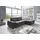 die planbar Eckcouch Polyester L-Form 3-Sitzer Schwarz