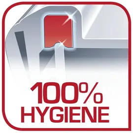 Emsa Clip&Close Glas rechteckig 1.3l Aufbewahrungsbehälter rot