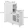 Vicco Toilettenschrank Weiß, 18 x 71 cm mit ausziehbarem Fach