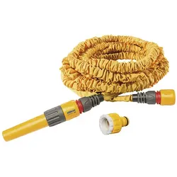 HOZELOCK Gartenschlauch, gelb, Naturmaterial, Länge: 15 m