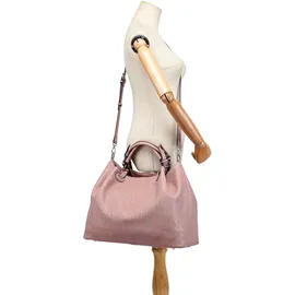 COLLEZIONE ALESSANDRO Shopper Flecht in softem Material groß von collezione alessandro - rosa