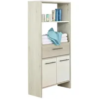 Pelipal Carryhome Midischrank Jan, Weiß, Pinien, 1 Fächer, 1