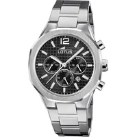 Lotus Herren Chronograph Excellent in der Farbe Silber mit