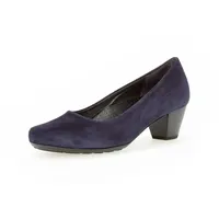 Gabor Damen Klassische Pumps, Frauen Elegante Pumps,Moderate Mehrweite (G),stoeckelschuhe,Ausgehschuhe,Abendschuhe,Shoes,Dark-Blue,44 EU / 9.5 UK - 44 EU
