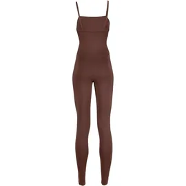 Girlfriend Collective Jumpsuit "Girlfriend Collective one-piece suit The Unitard", Damen, Gr. L, Normalgrößen, earth, Obermaterial: 79% Polyester, 21% Elasthan, GIRLFRIEND COLLECTIVE, Overalls Jumpsuit