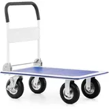pallit Transportwagen klappbar 300kg Rollwagen mit Luftbereifung | Tragkraft 300 kg | Plattformwagen Transporthilfe | Handwagen