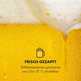 Klarstein Beerkules Bierzapfanlage schwarz
