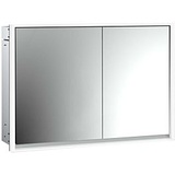 EMCO Loft LED-Lichtspiegelschrank 100cm, 2 Türen, Unterputzmodell (979805117)