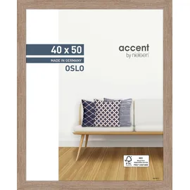 Accent Oslo Holzrahmen Eiche beige 40x50 cm 1 St.