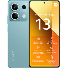 Xiaomi Redmi Note 13 5G 8 GB RAM 256 GB ocean teal