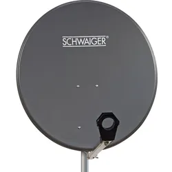 SCHWAIGER Antenne, ALU SAT-Spiegel 80,0 cm, anthrazit