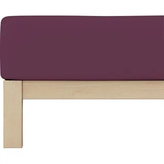 Baumwolle 180 x 200 - 200 x 220 cm purple deep
