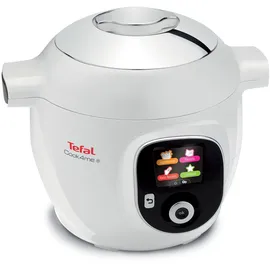 Tefal CY851130, Dampfgarer + Reiskocher, Weiss, Grau