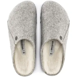 Birkenstock Pantolette Warmfutter Zermatt Rivet - Grau
