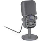 endorfy Solum Voice S Alt Gray, Mikrofon Podcast, Streaming, RGB-Beleuchtung,
