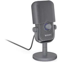 endorfy Solum Voice S Alt Gray, Mikrofon Podcast, Streaming, RGB-Beleuchtung,