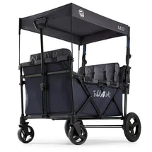 fablekids Bollerwagen Leo X4Plus blau Hecktasche blau