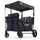 fablekids Bollerwagen Leo X4Plus blau Hecktasche blau