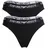 Emporio Armani String 2 St. Schwarz L