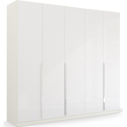 Drehtürenschrank RAUCH "Glamour by Quadra Spin", weiß (alpinweiß, hochglanz weiß), B:226cm H:210cm T:54cm, Holzwerkstoff, Schränke