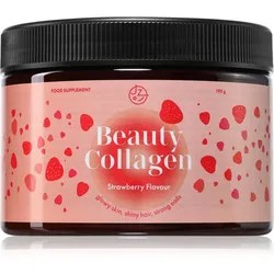 Jíme zdravě Beauty Collagen Kollagen mit Hyaluronsäure Geschmack Strawberry 195 g
