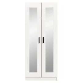 xonox.home Wäscheschrank Visby 80 x 195 x 56 cm Weiß