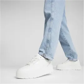 Puma Karmen II Idol Plateau Sneaker Damen 02 white/white/silver 40