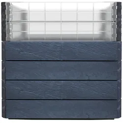 Graf ERGO-Hochbeet Turbo 75 Stone, inkl. FLORA