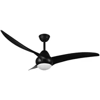 Lampenwelt LED Deckenventilator, Fernbedienung, App-Steuerung, D 115 cm