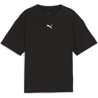 Puma Mädchen Ess Boxy Tee G Puma Black, 128