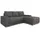 Sofnet Eckcouch Textil 5-Sitzer Grau