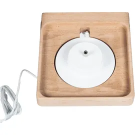 BOARTI Kinderregal Buchstabe R Holz grau
