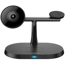 MaxLife Maxlife wireless charger 3in1 15W, black MXWC-03 - schwarz