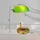 GLOBO Bankerlampe Grün